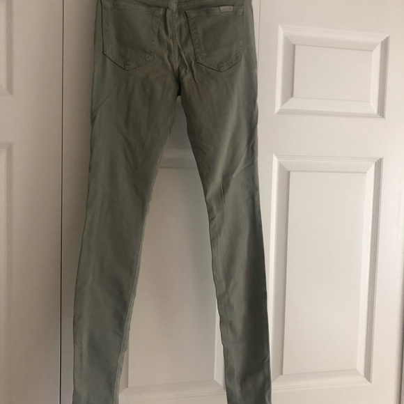 Joe’s Jeans Mid Rise Leggings- light hunter green - Picture 2 of 4
